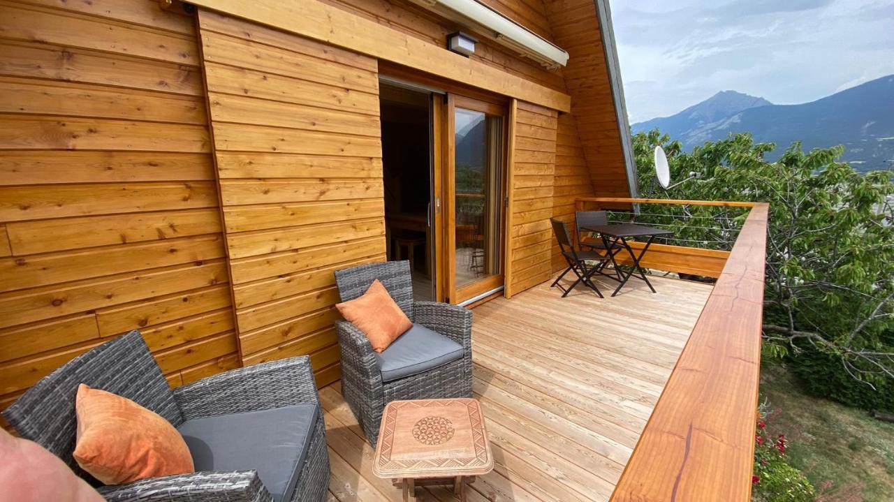Chalet Chalvet Begat Embrun Bagian luar foto