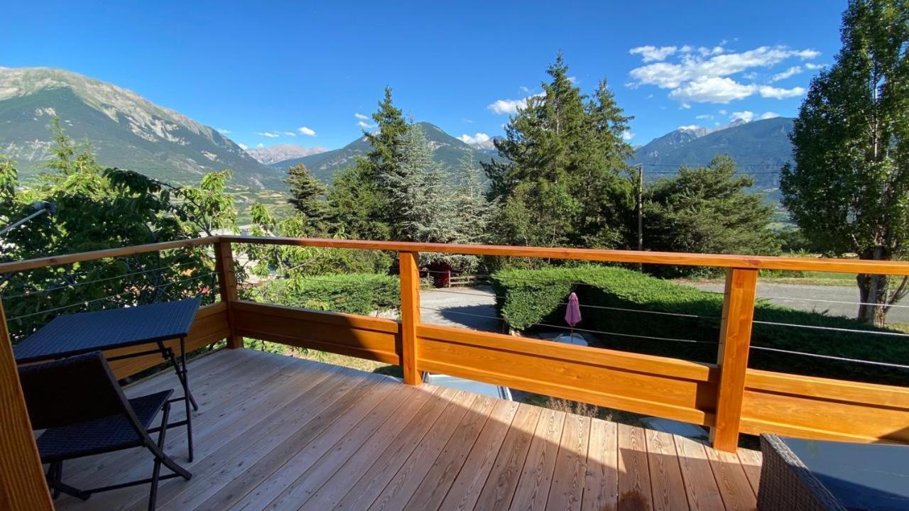 Chalet Chalvet Begat Embrun Bagian luar foto